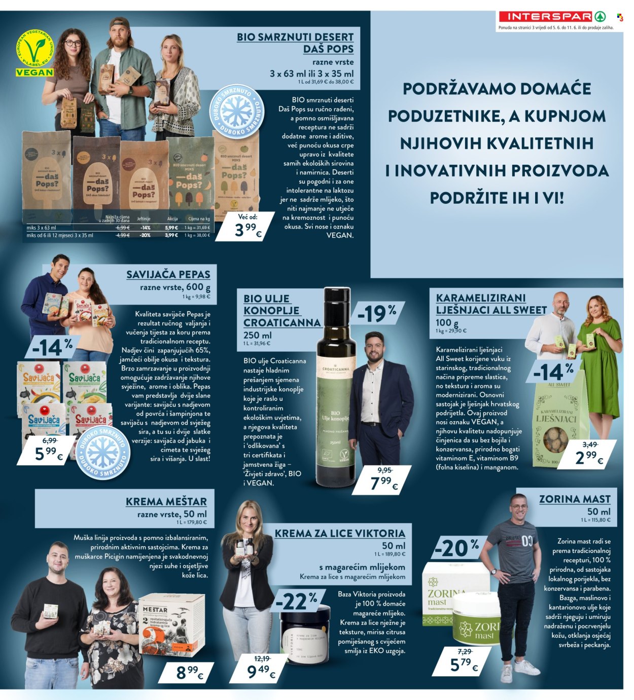 INTERSPAR katalog - 05.06.2024. - 11.06.2024. Stranica 3