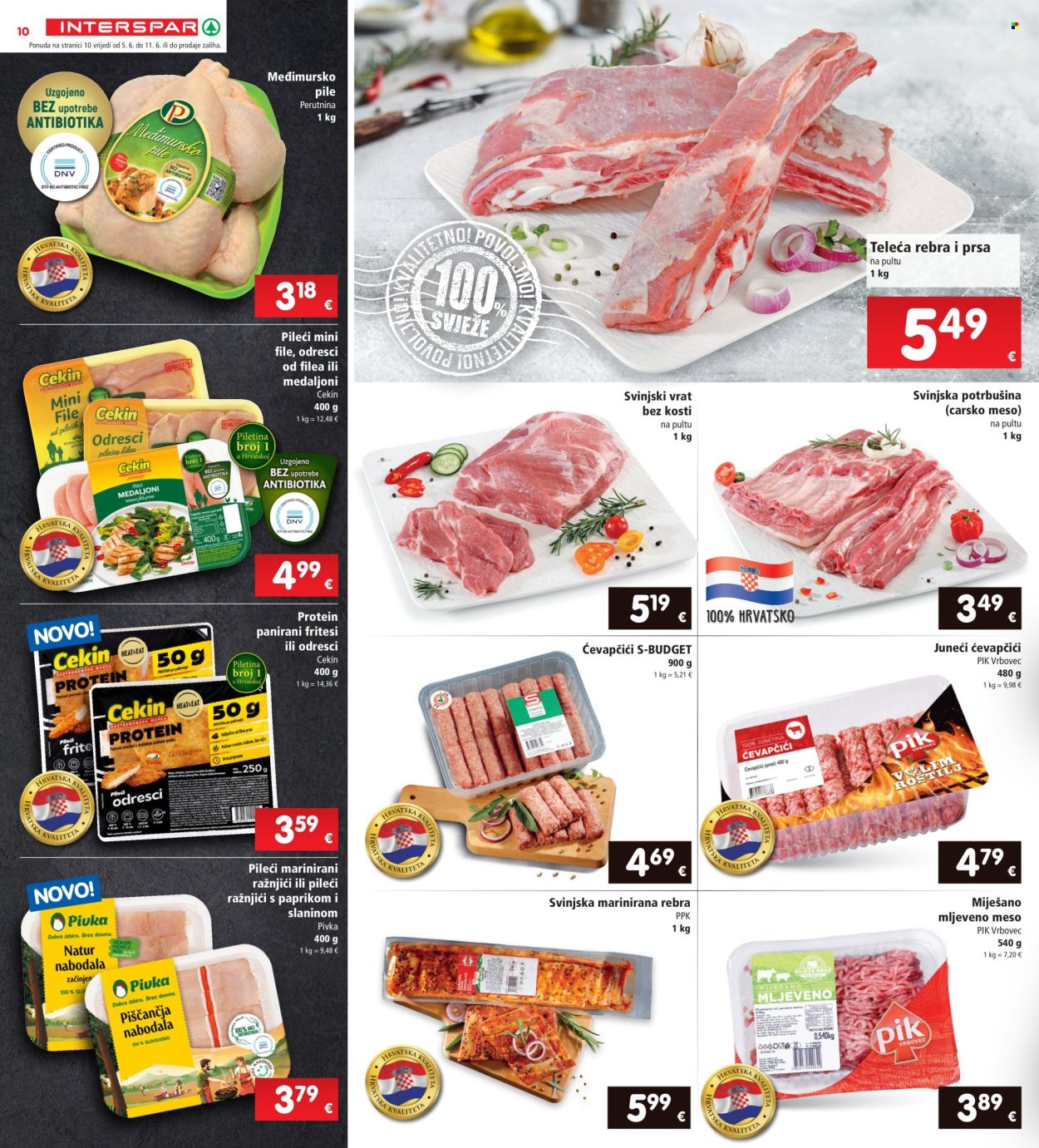 INTERSPAR katalog - 05.06.2024. - 11.06.2024. Stranica 10