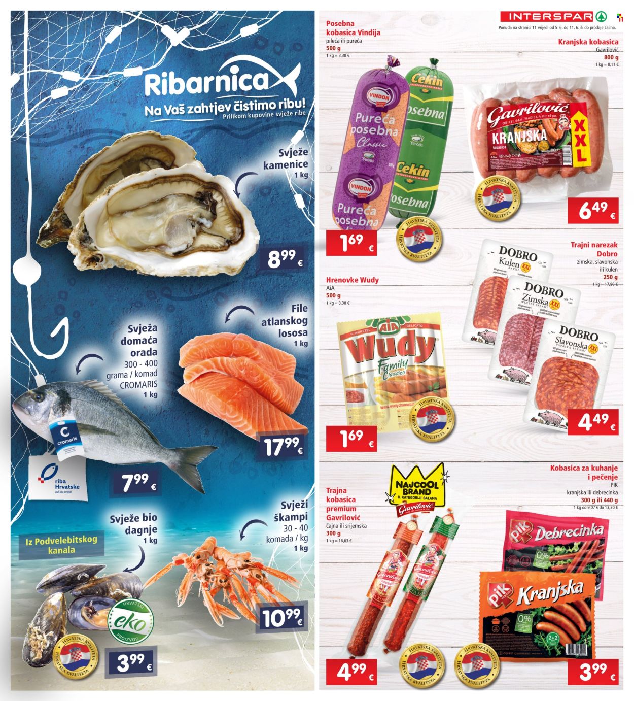 INTERSPAR katalog - 05.06.2024. - 11.06.2024. Stranica 11