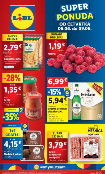 Lidl katalog - 06.06.2024. - 09.06.2024.