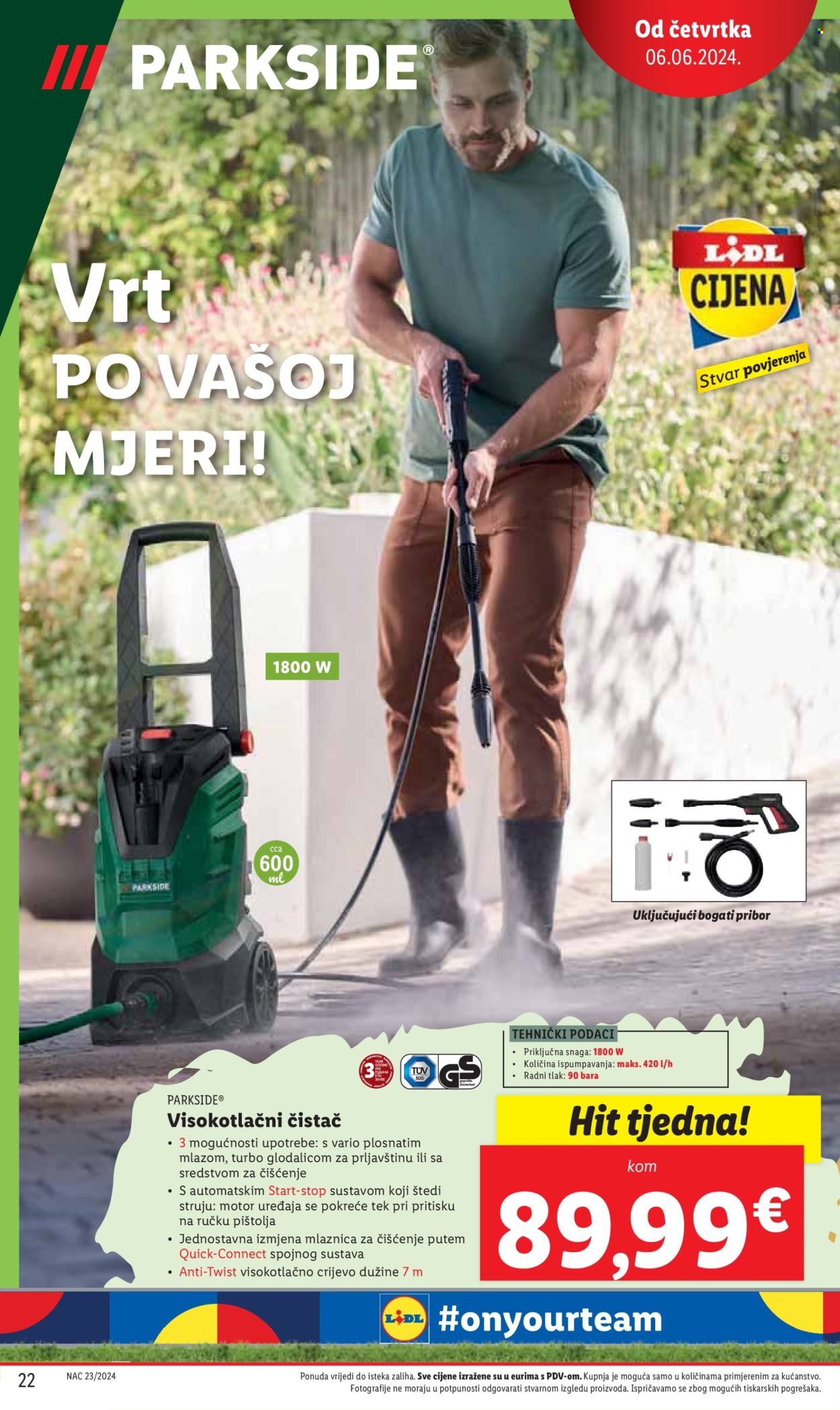 Lidl katalog - 06.06.2024. - 09.06.2024. Stranica 22