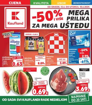 Kaufland katalog - 12.06.2024. - 18.06.2024.