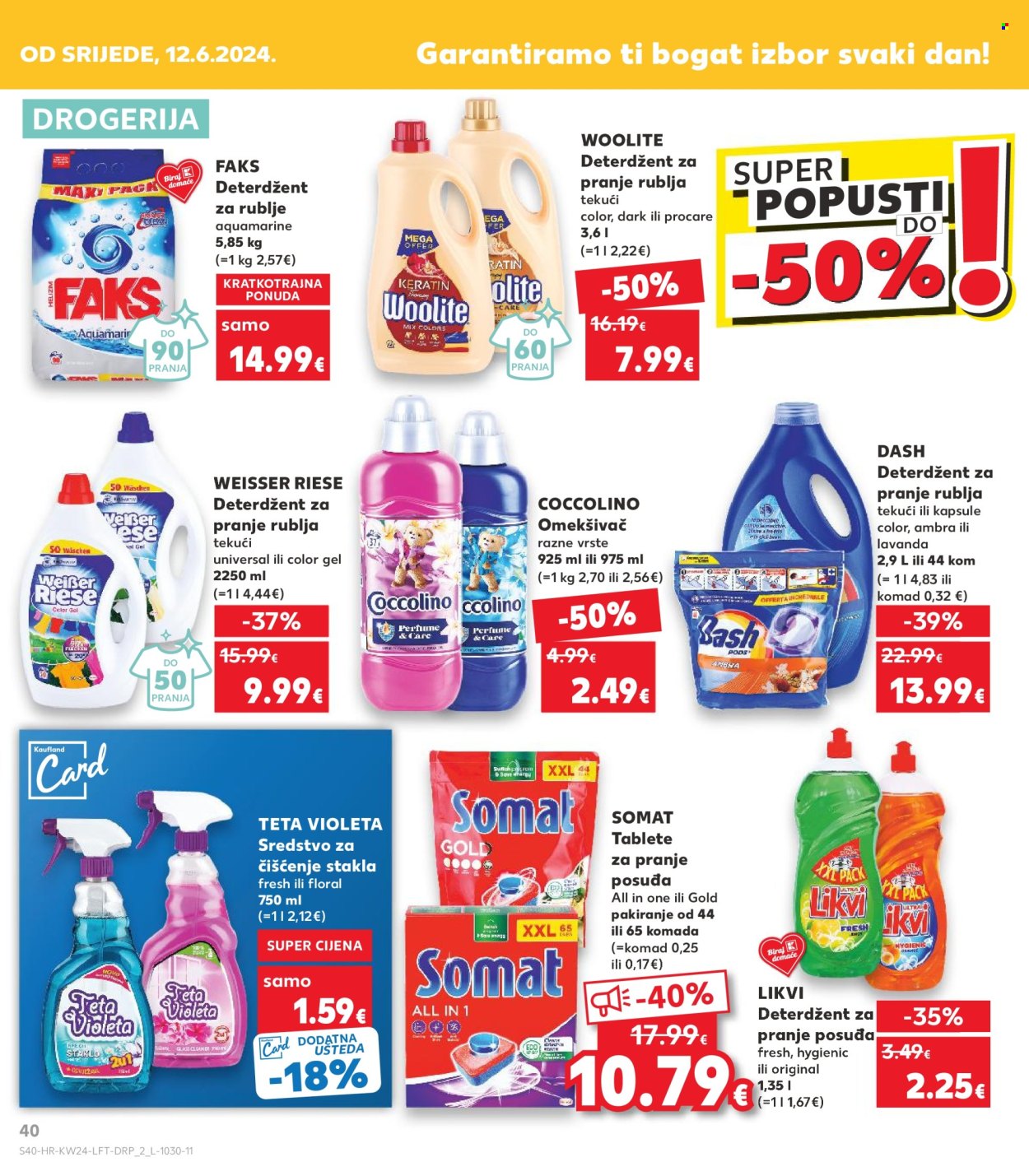 Kaufland katalog - 12.06.2024. - 18.06.2024. Stranica 40