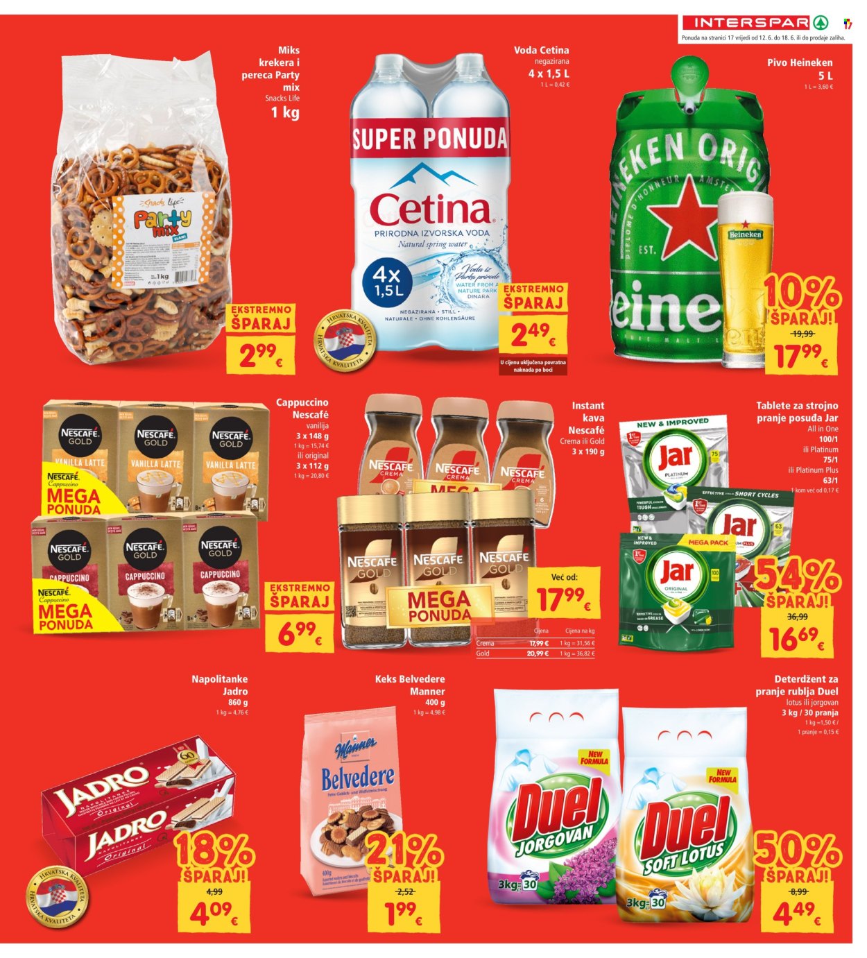 INTERSPAR katalog - 12.06.2024. - 18.06.2024. Stranica 17