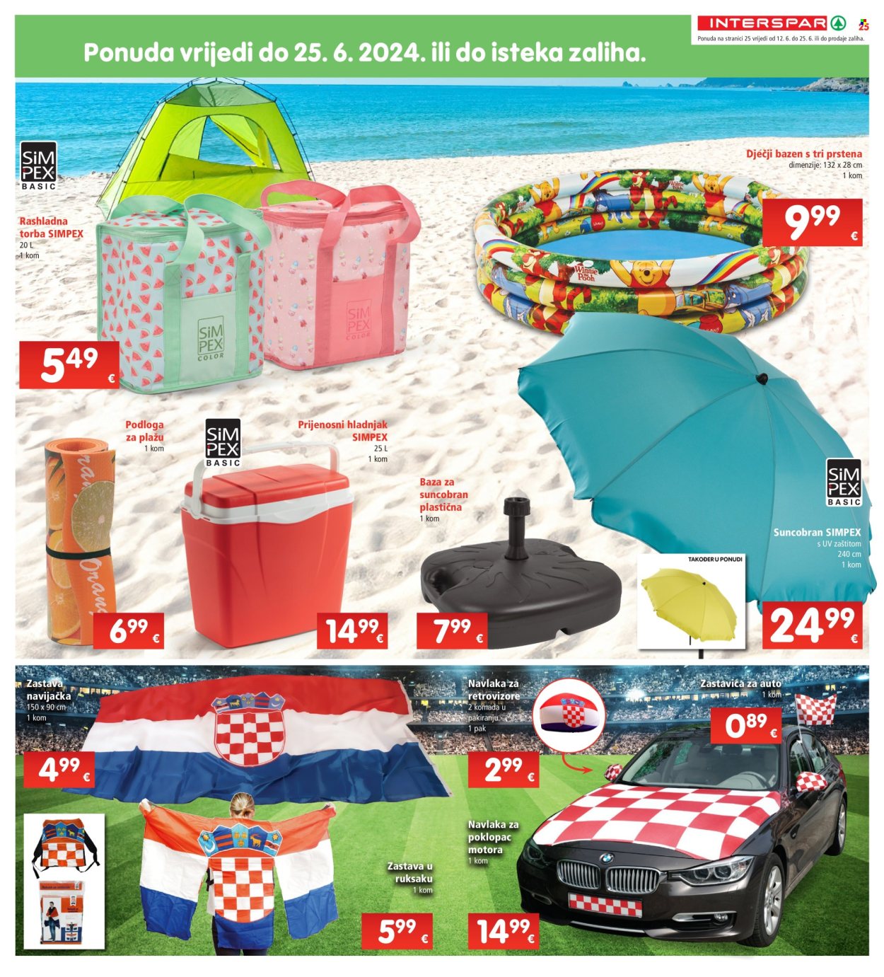 INTERSPAR katalog - 12.06.2024. - 18.06.2024. Stranica 25