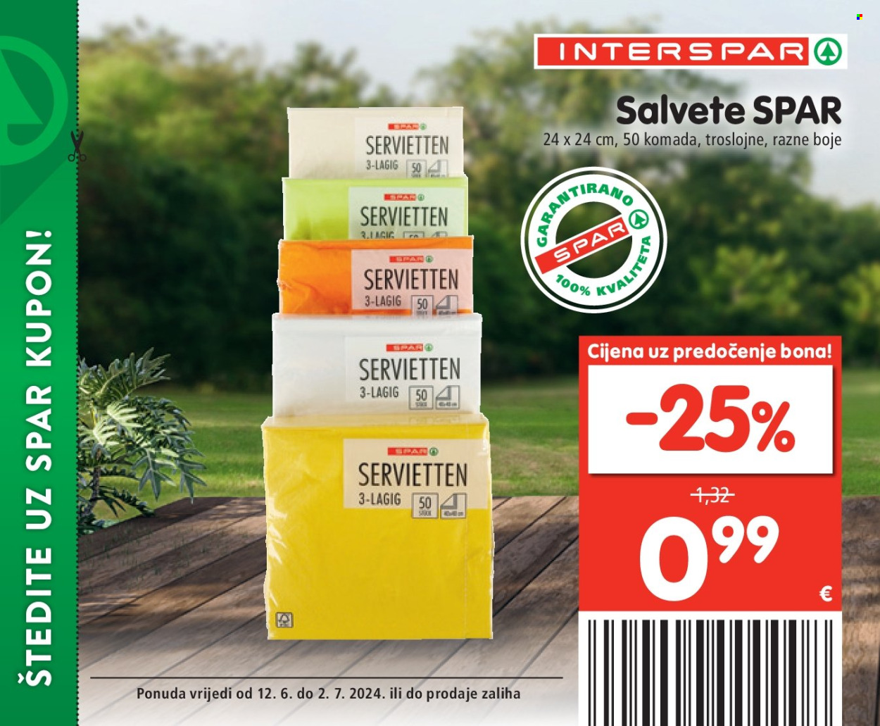 INTERSPAR katalog - 12.06.2024. - 02.07.2024. Stranica 23