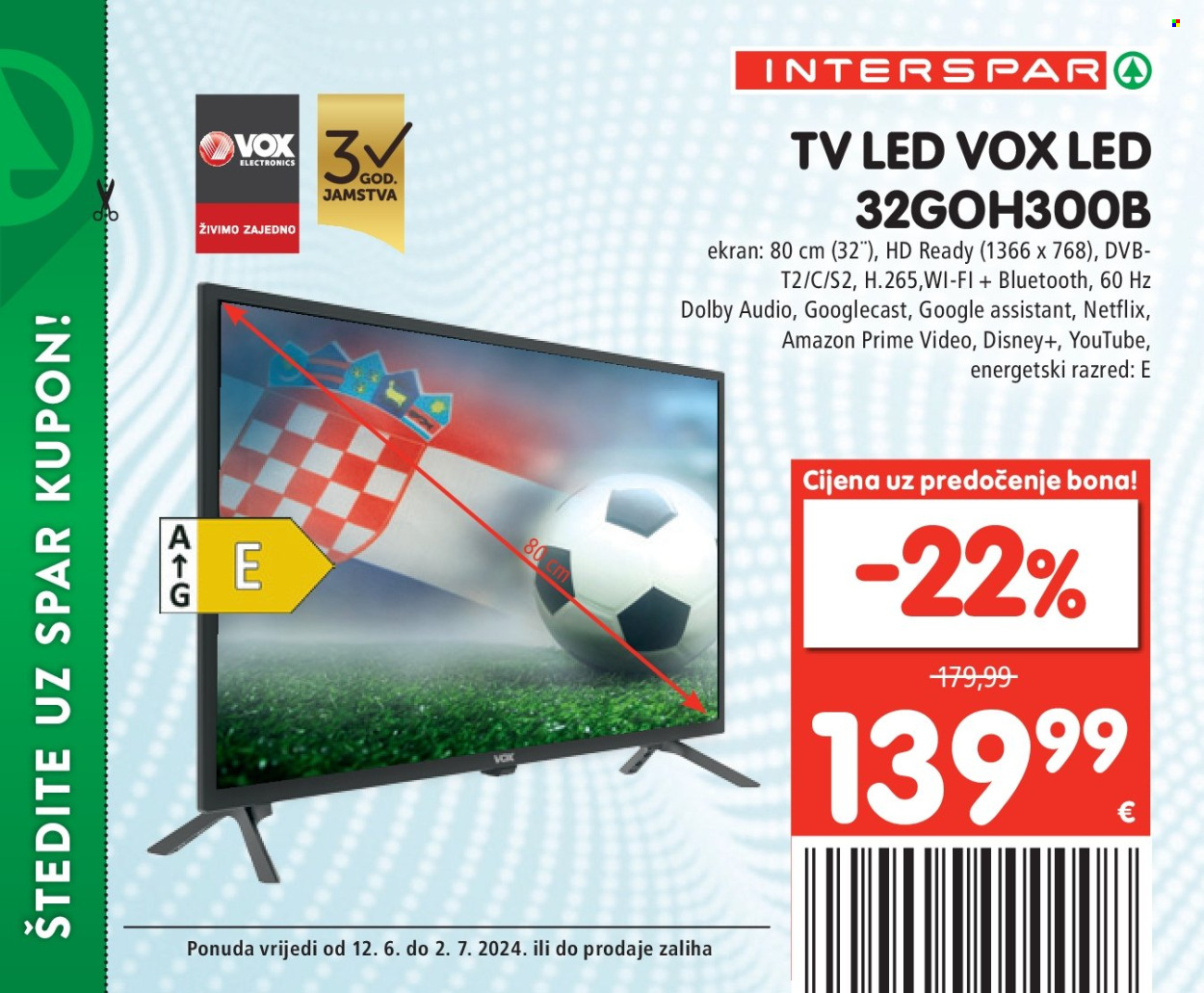 INTERSPAR katalog - 12.06.2024. - 02.07.2024. Stranica 27