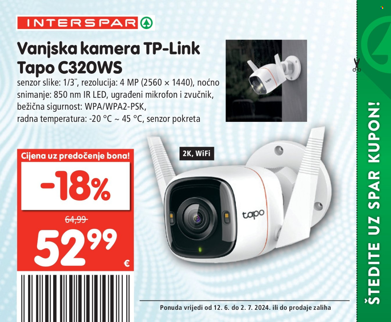 INTERSPAR katalog - 12.06.2024. - 02.07.2024. Stranica 30