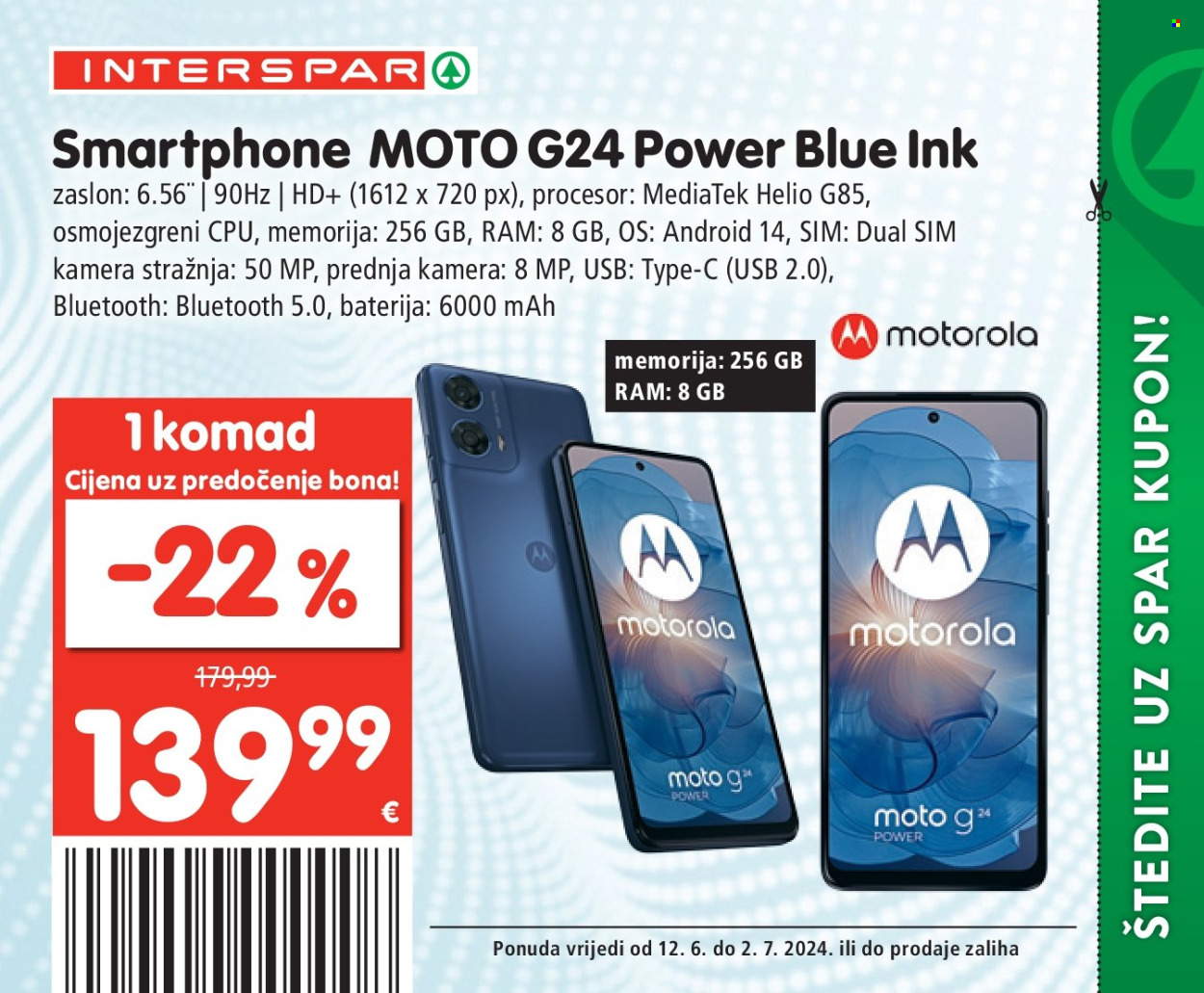 INTERSPAR katalog - 12.06.2024. - 02.07.2024. Stranica 34
