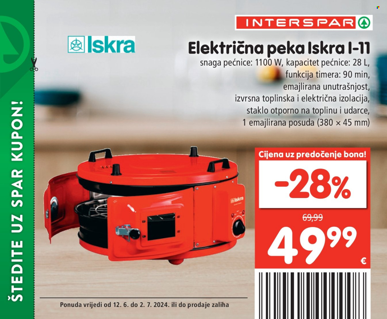 INTERSPAR katalog - 12.06.2024. - 02.07.2024. Stranica 43