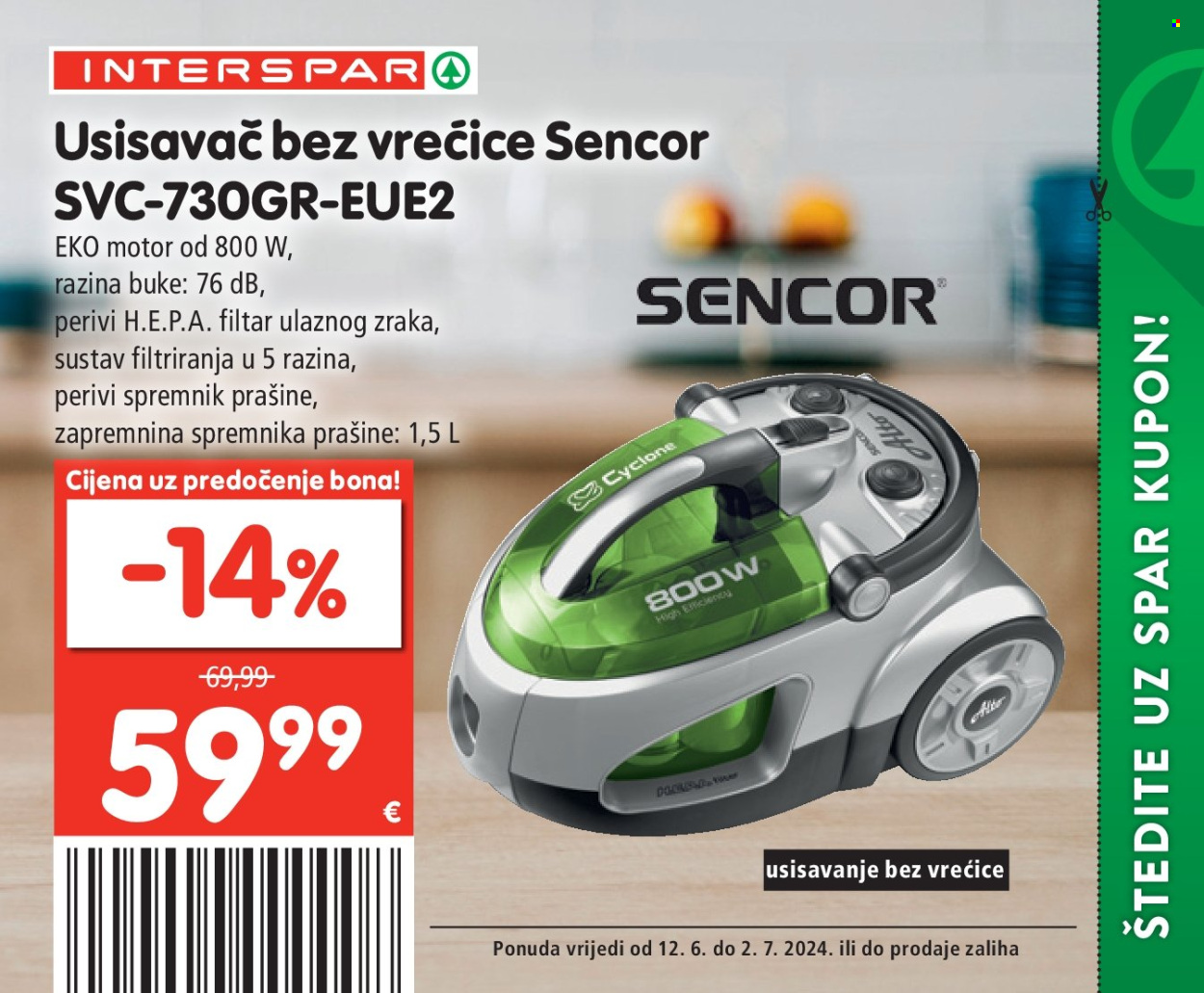 INTERSPAR katalog - 12.06.2024. - 02.07.2024. Stranica 46