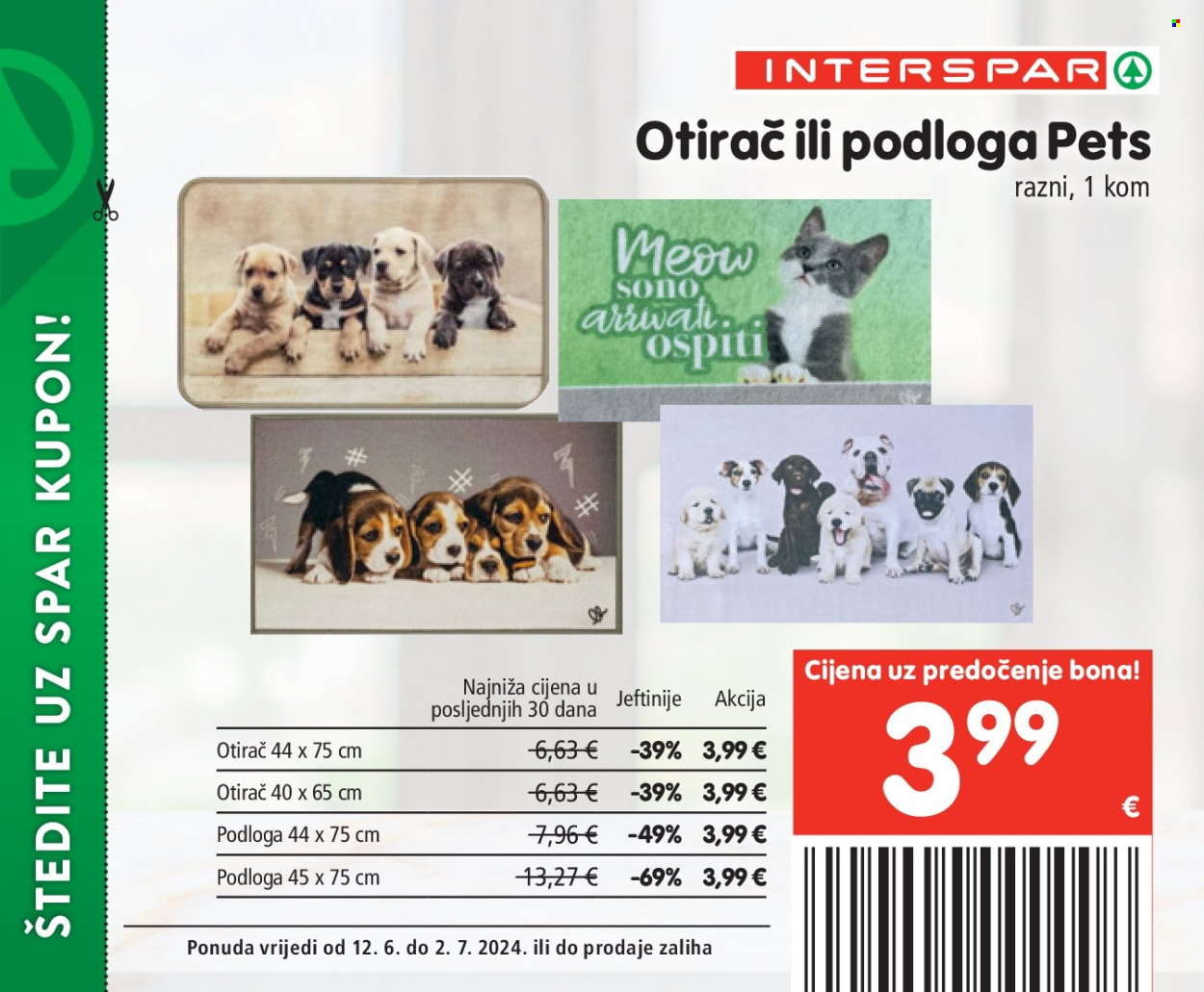 INTERSPAR katalog - 12.06.2024. - 02.07.2024. Stranica 59