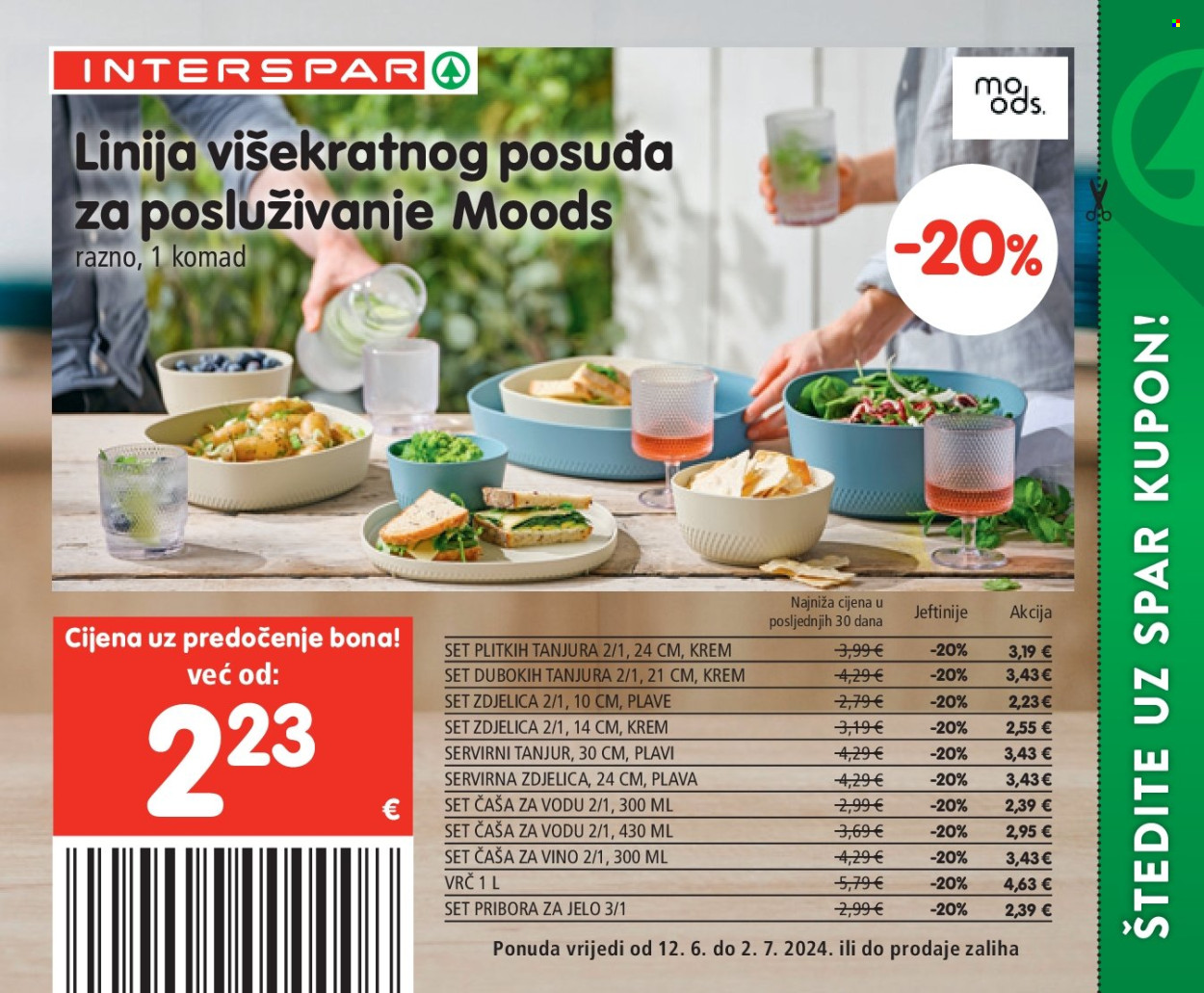 INTERSPAR katalog - 12.06.2024. - 02.07.2024. Stranica 62