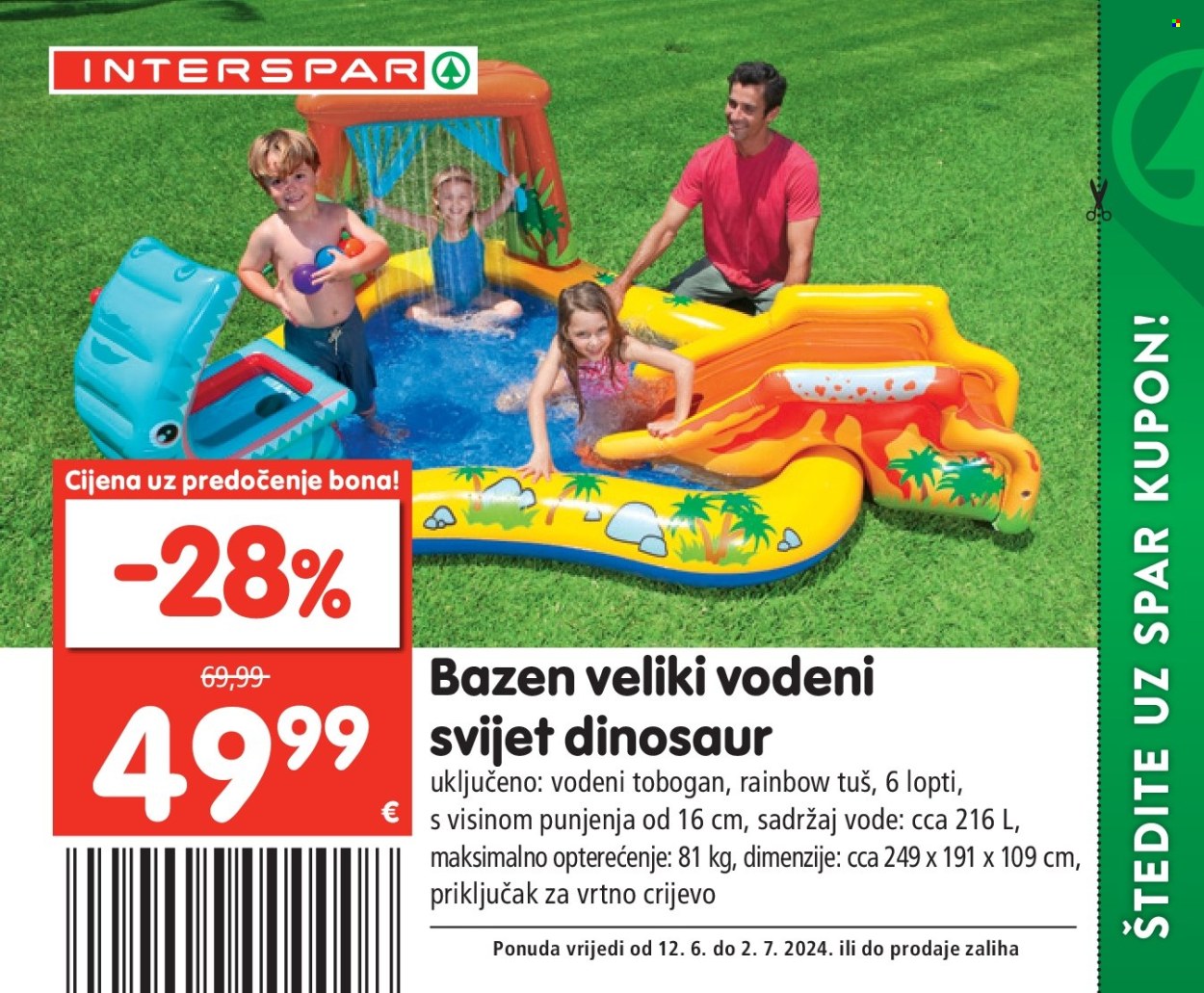 INTERSPAR katalog - 12.06.2024. - 02.07.2024. Stranica 72