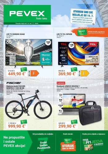 Pevex katalog - 03.06.2024. - 07.07.2024.