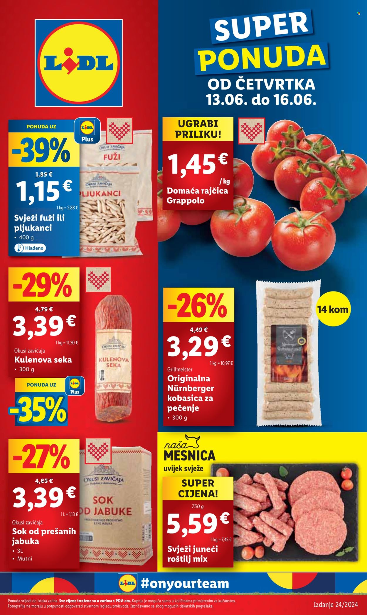Lidl katalog - 13.06.2024. - 16.06.2024. Stranica 1