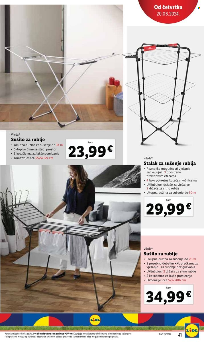 Lidl katalog - 17.06.2024. - 23.06.2024. Stranica 43