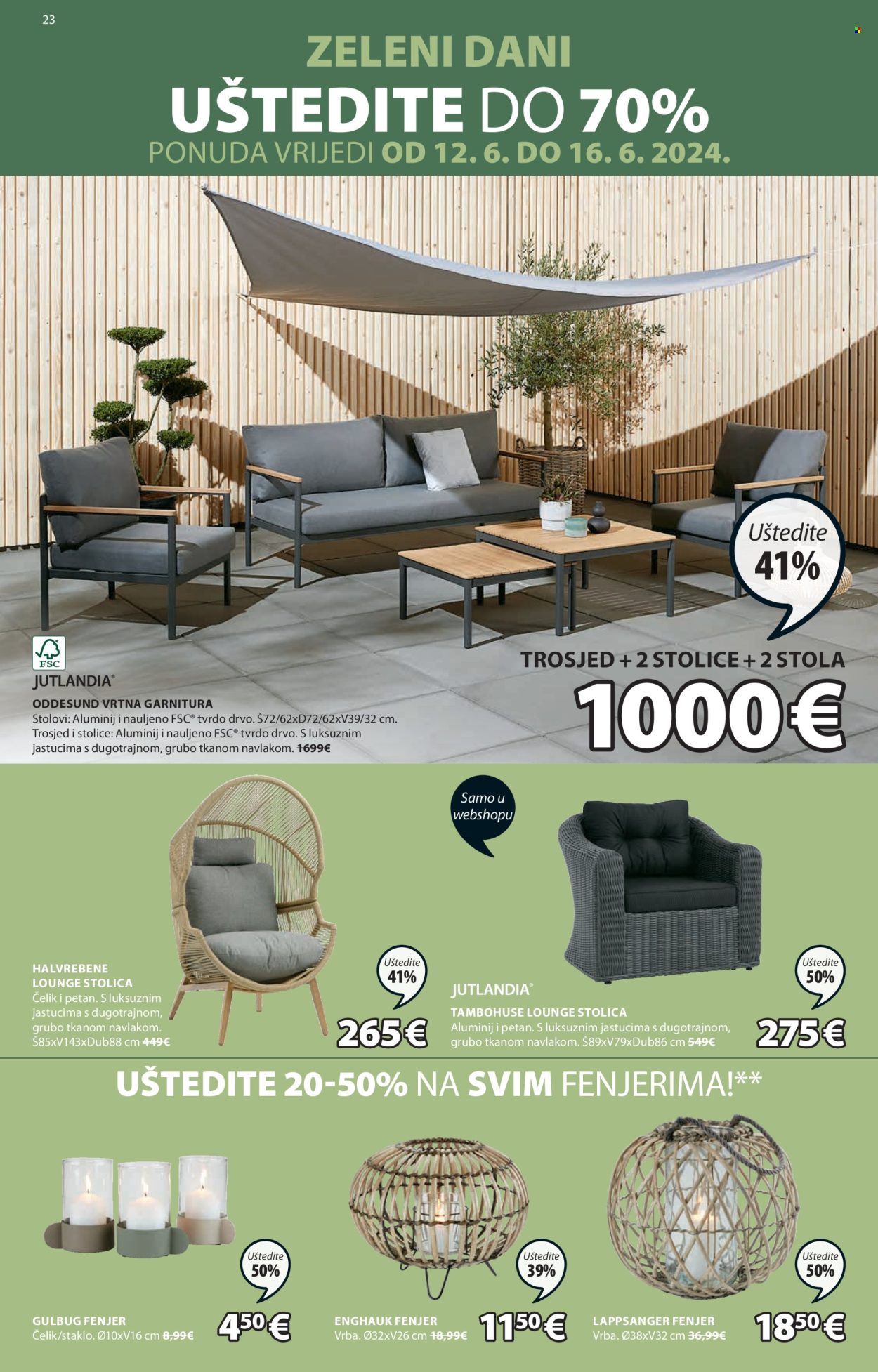 JYSK katalog - 12.06.2024. - 23.07.2024. Stranica 23