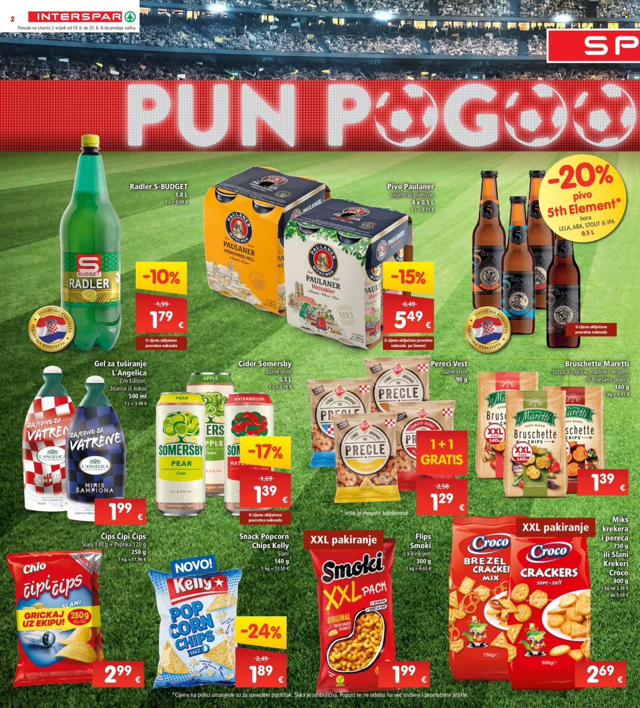 INTERSPAR katalog - 19.06.2024. - 25.06.2024. Stranica 2