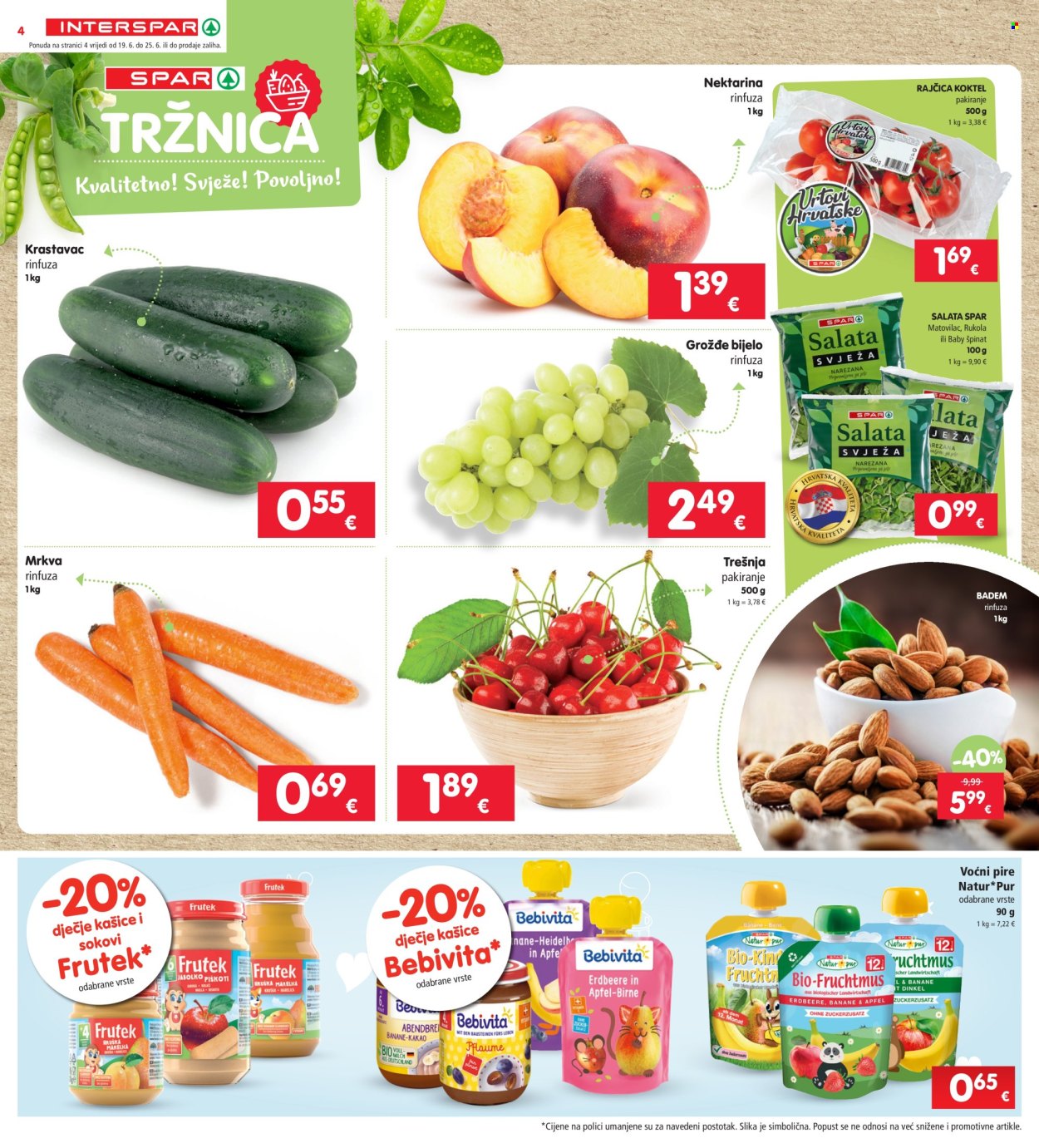 INTERSPAR katalog - 19.06.2024. - 25.06.2024. Stranica 4
