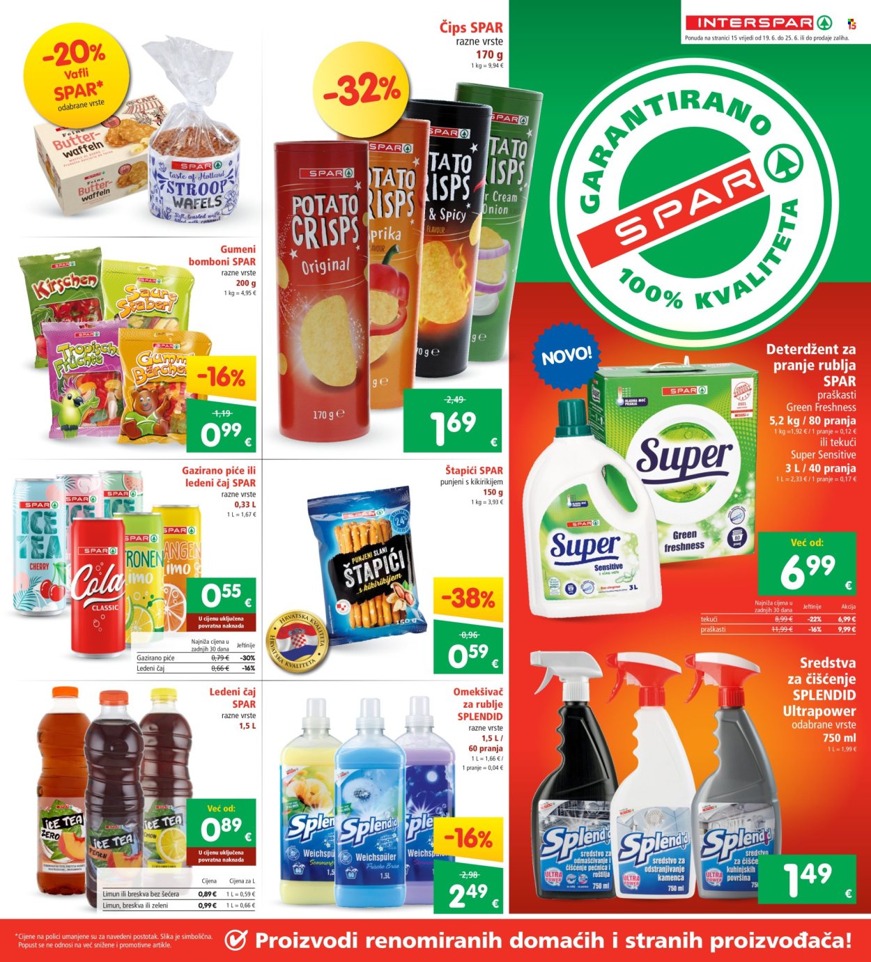 INTERSPAR katalog - 19.06.2024. - 25.06.2024. Stranica 15
