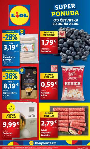 Lidl katalog - 20.06.2024. - 23.06.2024.