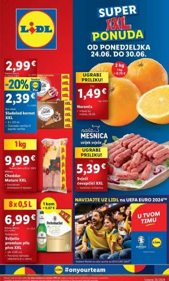 Lidl katalog - 24.06.2024. - 30.06.2024.