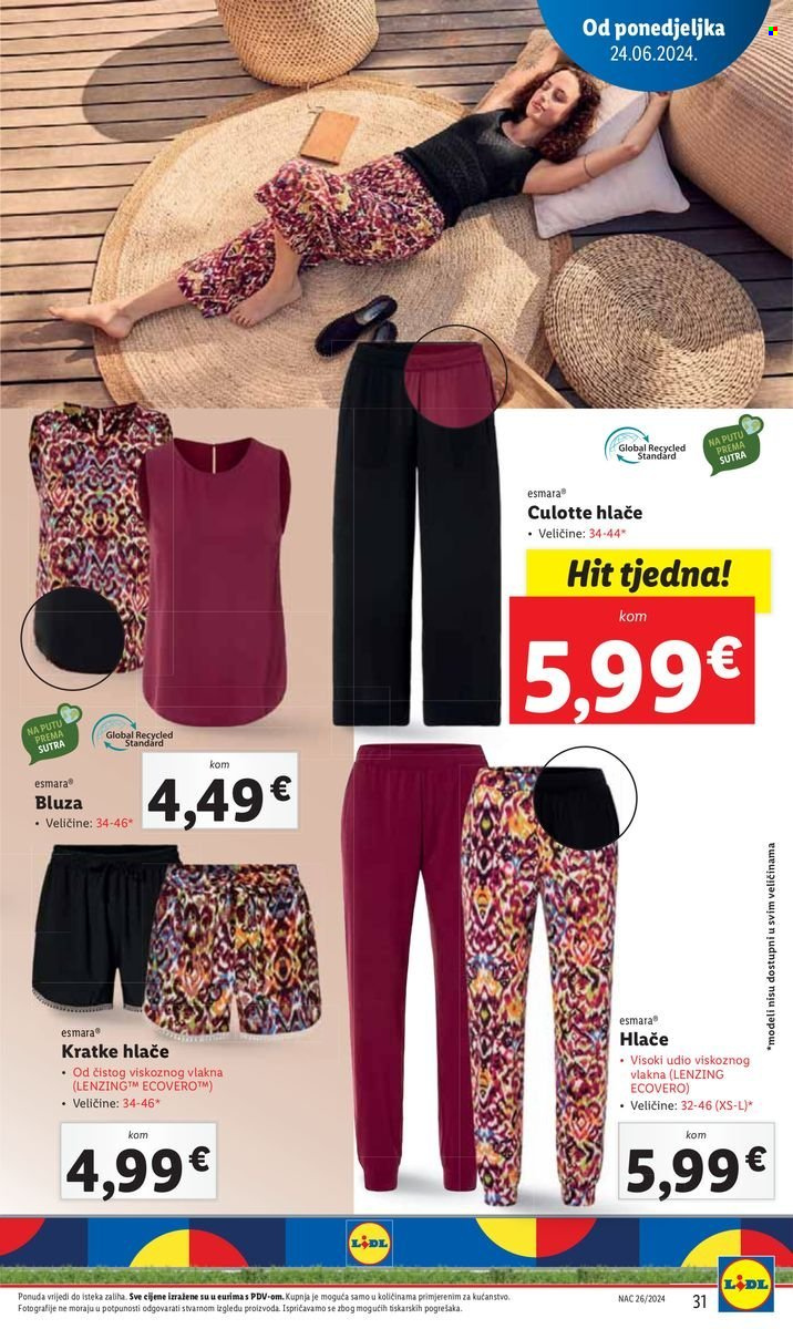 Lidl katalog - 24.06.2024. - 30.06.2024. Stranica 31