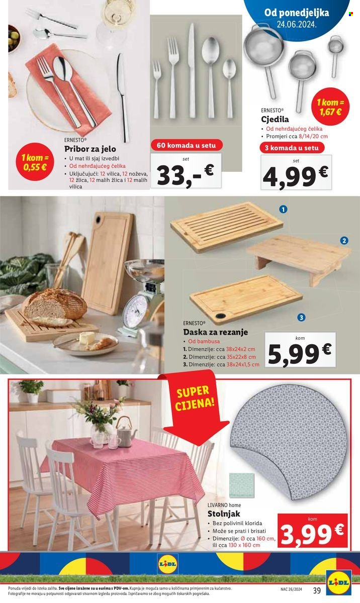 Lidl katalog - 24.06.2024. - 30.06.2024. Stranica 39
