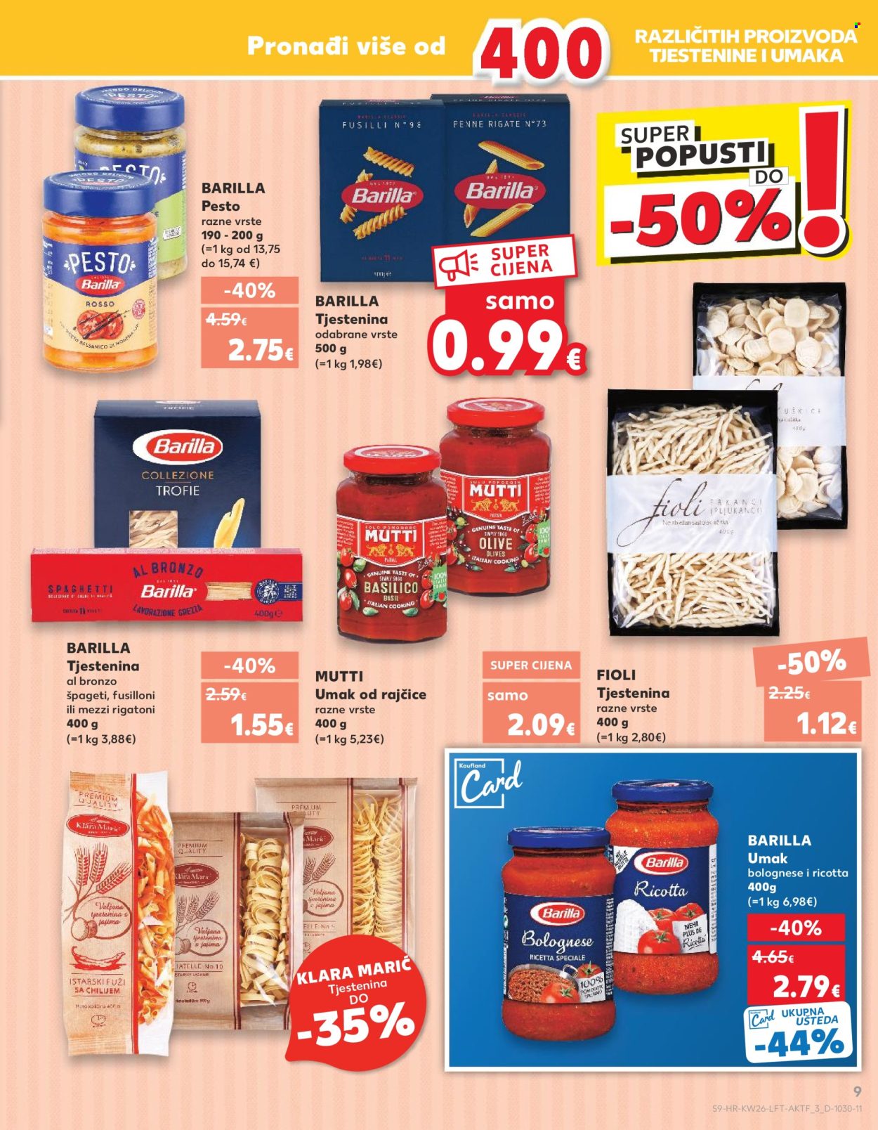 Kaufland katalog - 26.06.2024. - 02.07.2024. Stranica 9