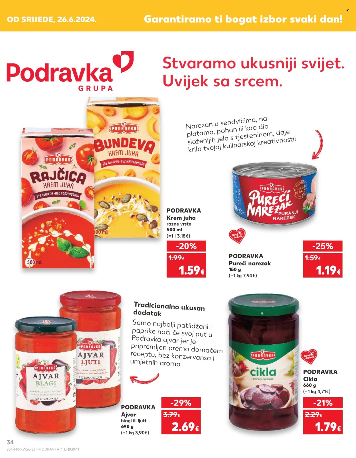 Kaufland katalog - 26.06.2024. - 02.07.2024. Stranica 34