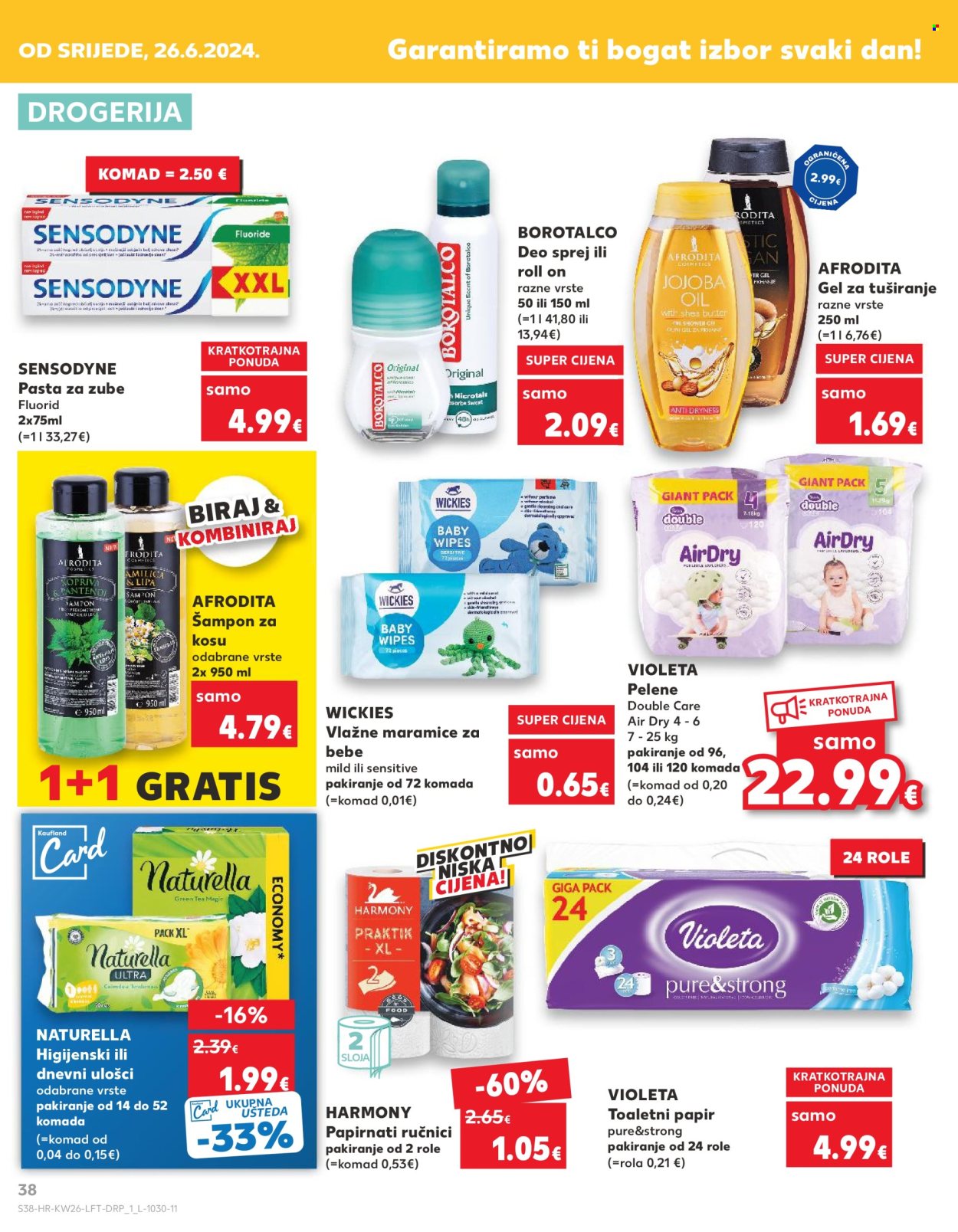 Kaufland katalog - 26.06.2024. - 02.07.2024. Stranica 38