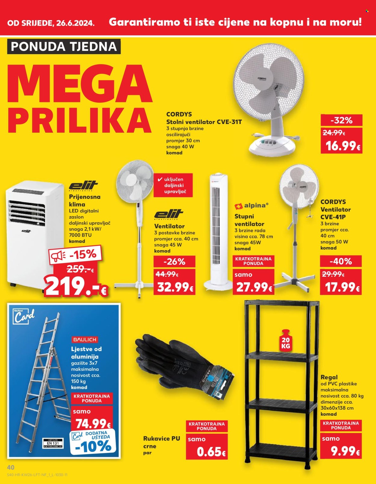 Kaufland katalog - 26.06.2024. - 02.07.2024. Stranica 40