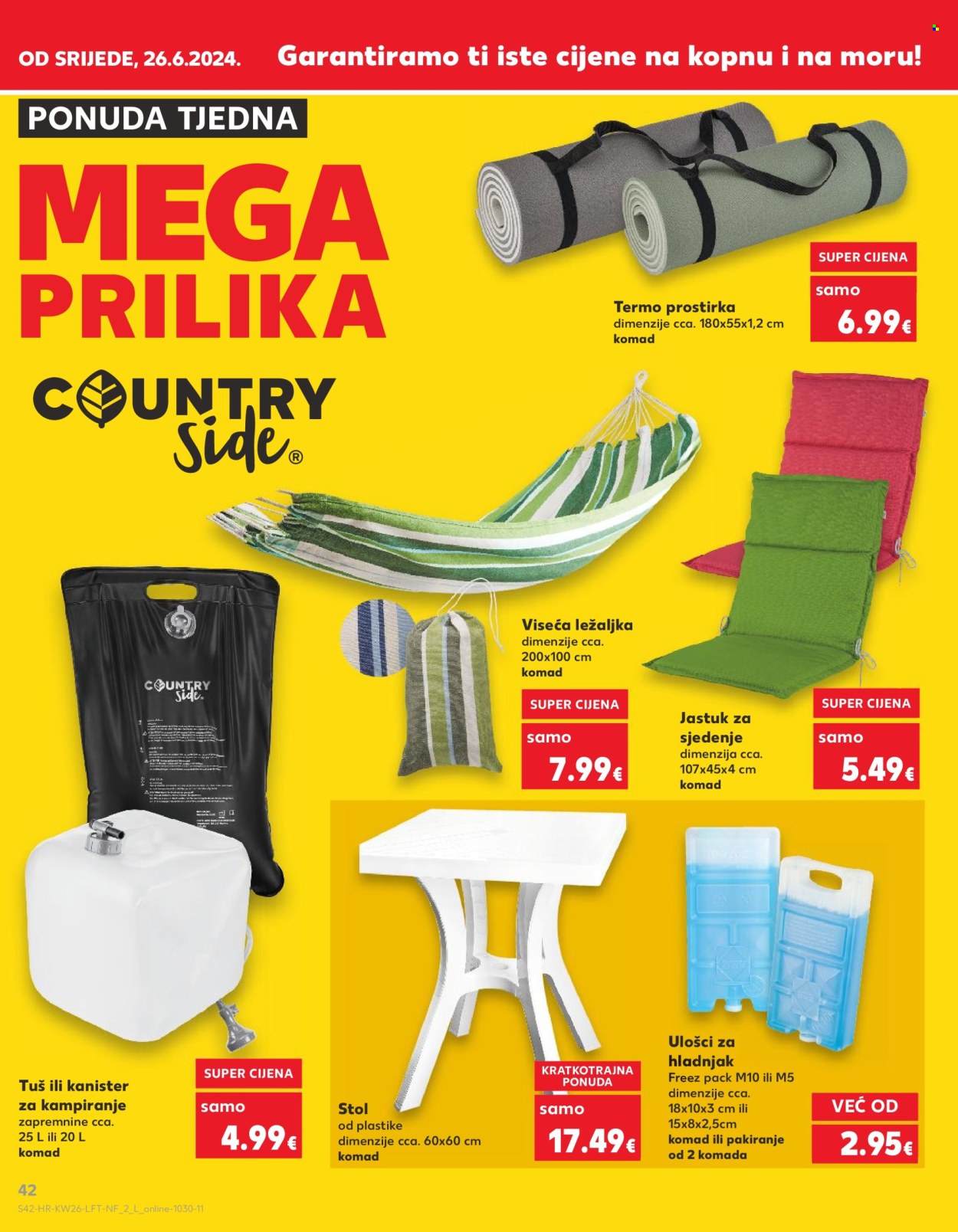 Kaufland katalog - 26.06.2024. - 02.07.2024. Stranica 42