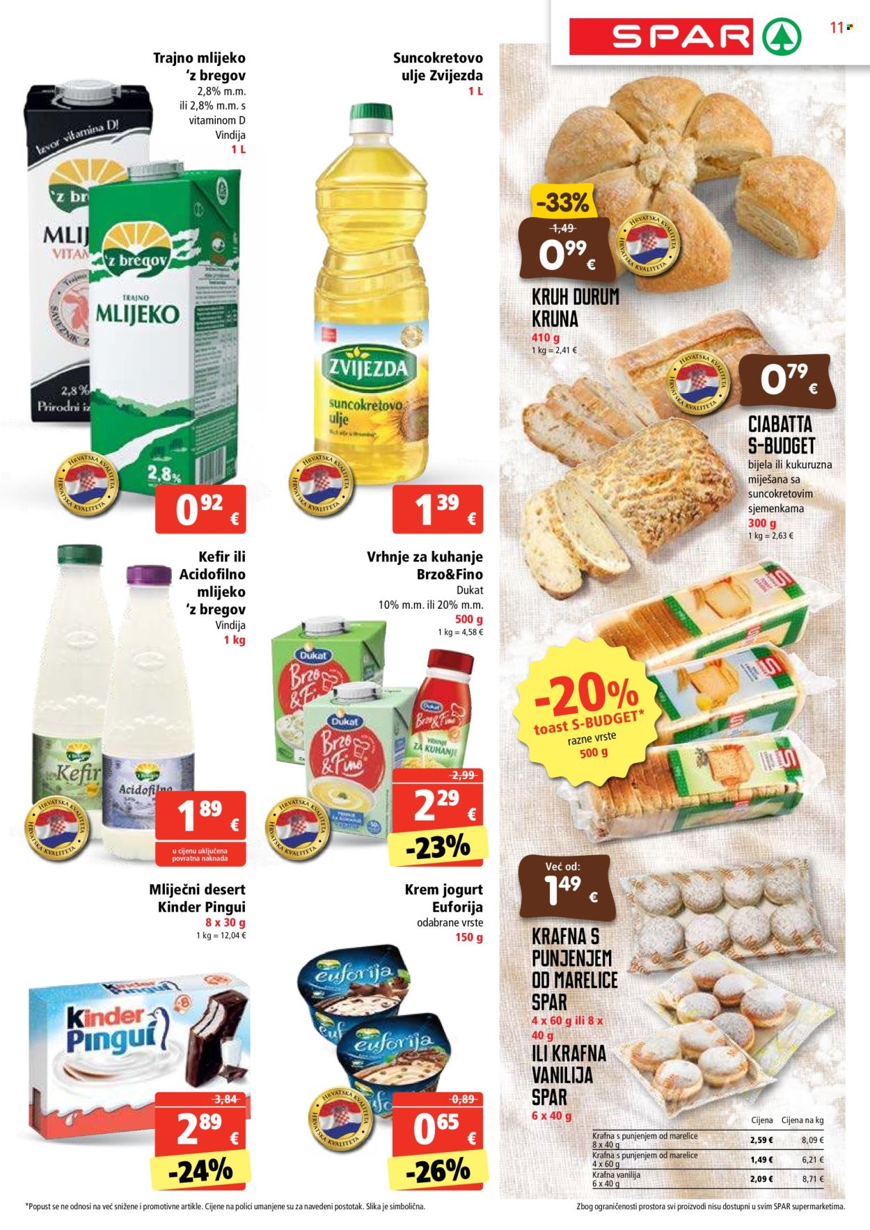 SPAR katalog - 26.06.2024. - 02.07.2024. Stranica 11