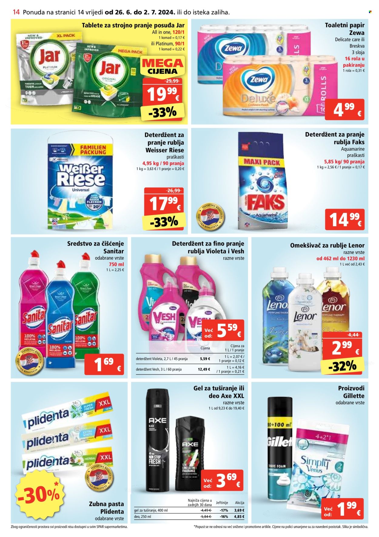 SPAR katalog - 26.06.2024. - 02.07.2024. Stranica 14