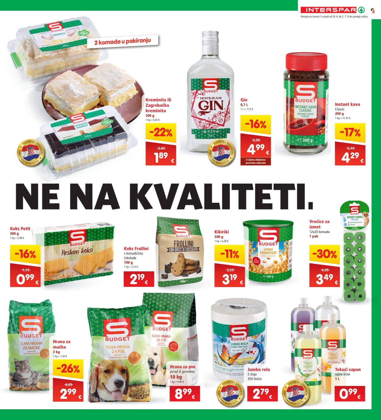 INTERSPAR katalog - 26.06.2024. - 02.07.2024. Stranica 5