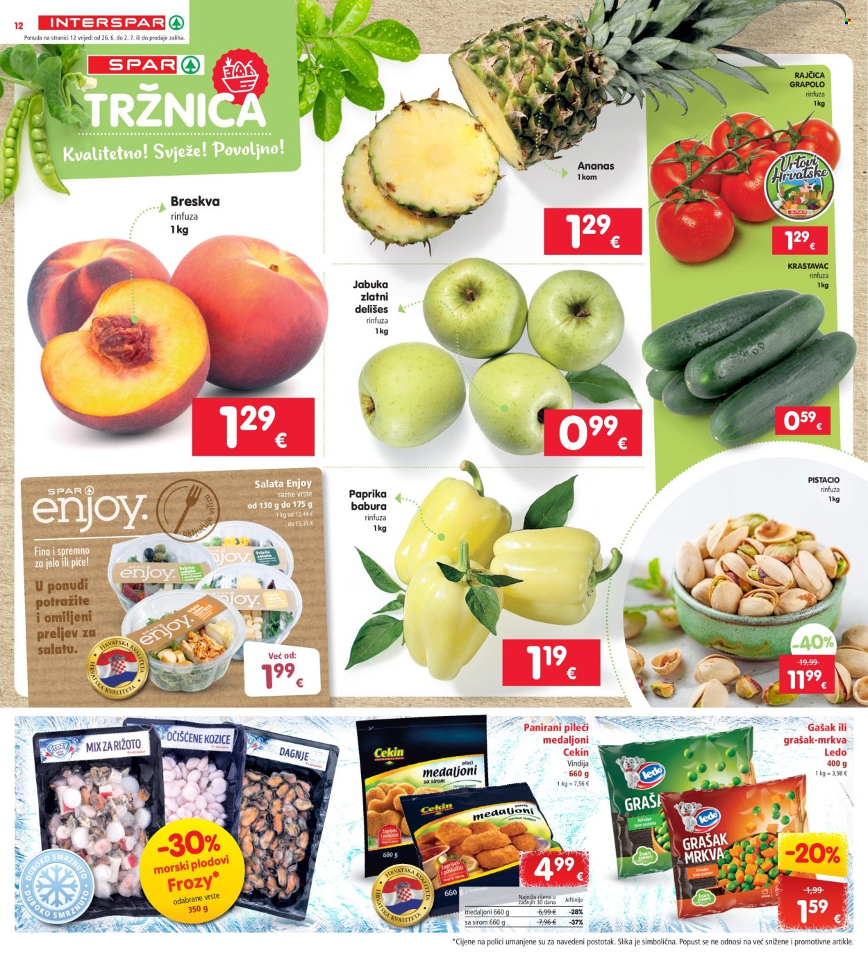 INTERSPAR katalog - 26.06.2024. - 02.07.2024. Stranica 12