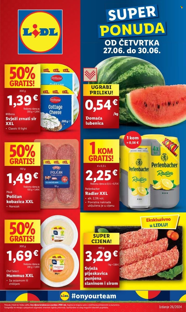 Lidl katalog - 27.06.2024. - 30.06.2024. Stranica 1