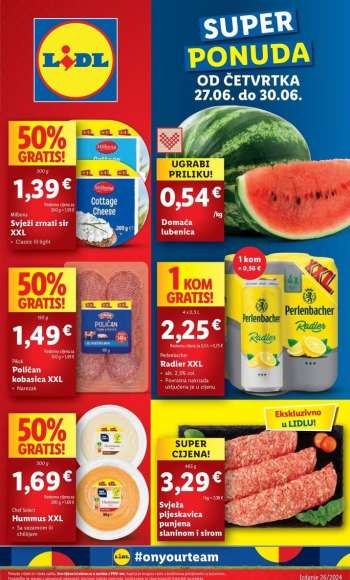 Lidl katalog - 27.06.2024. - 30.06.2024.