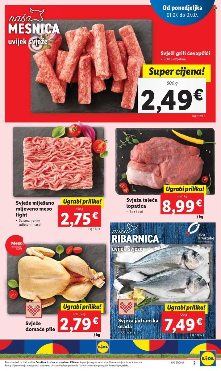 Lidl katalog - 01.07.2024. - 07.07.2024. Stranica 3