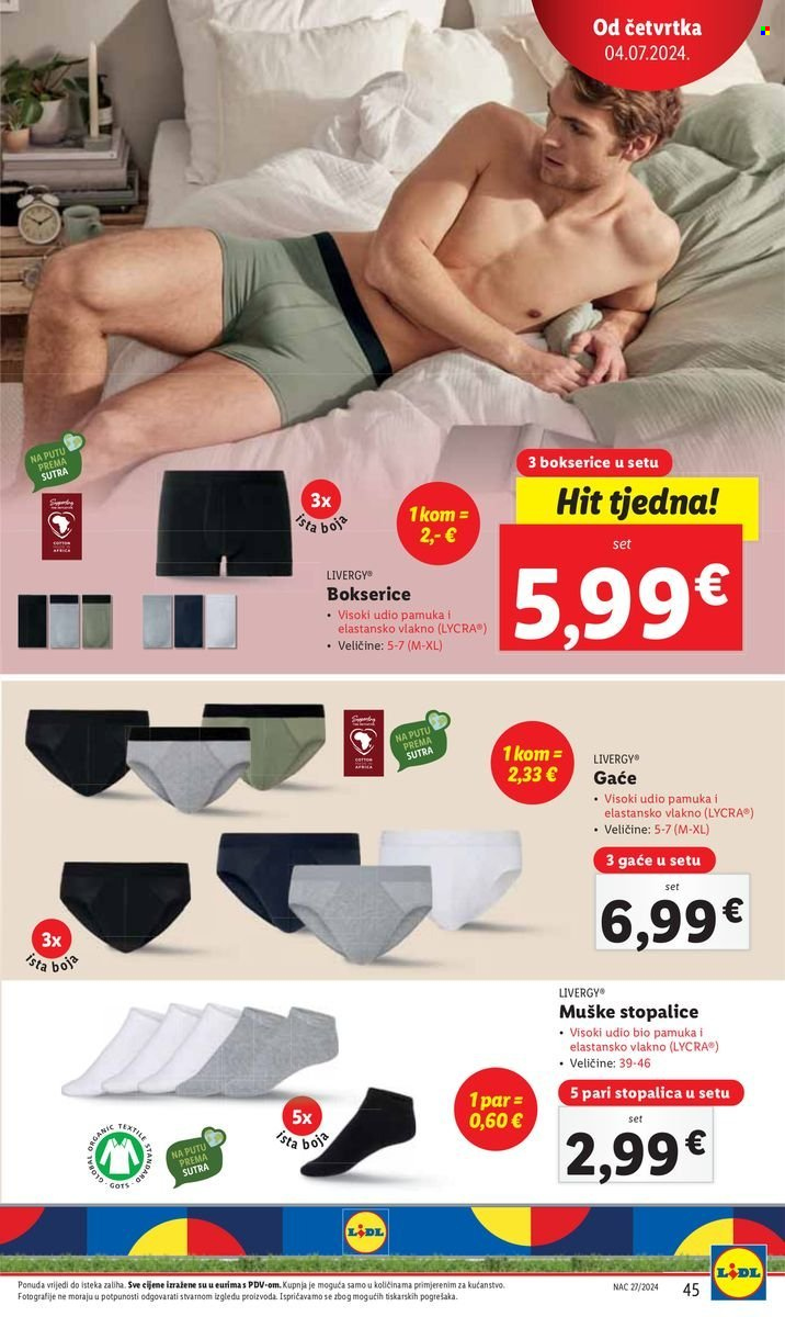 Lidl katalog - 01.07.2024. - 07.07.2024. Stranica 45