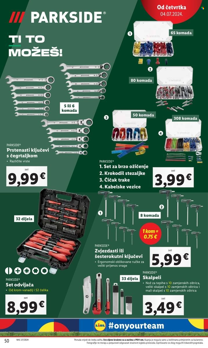 Lidl katalog - 01.07.2024. - 07.07.2024. Stranica 50