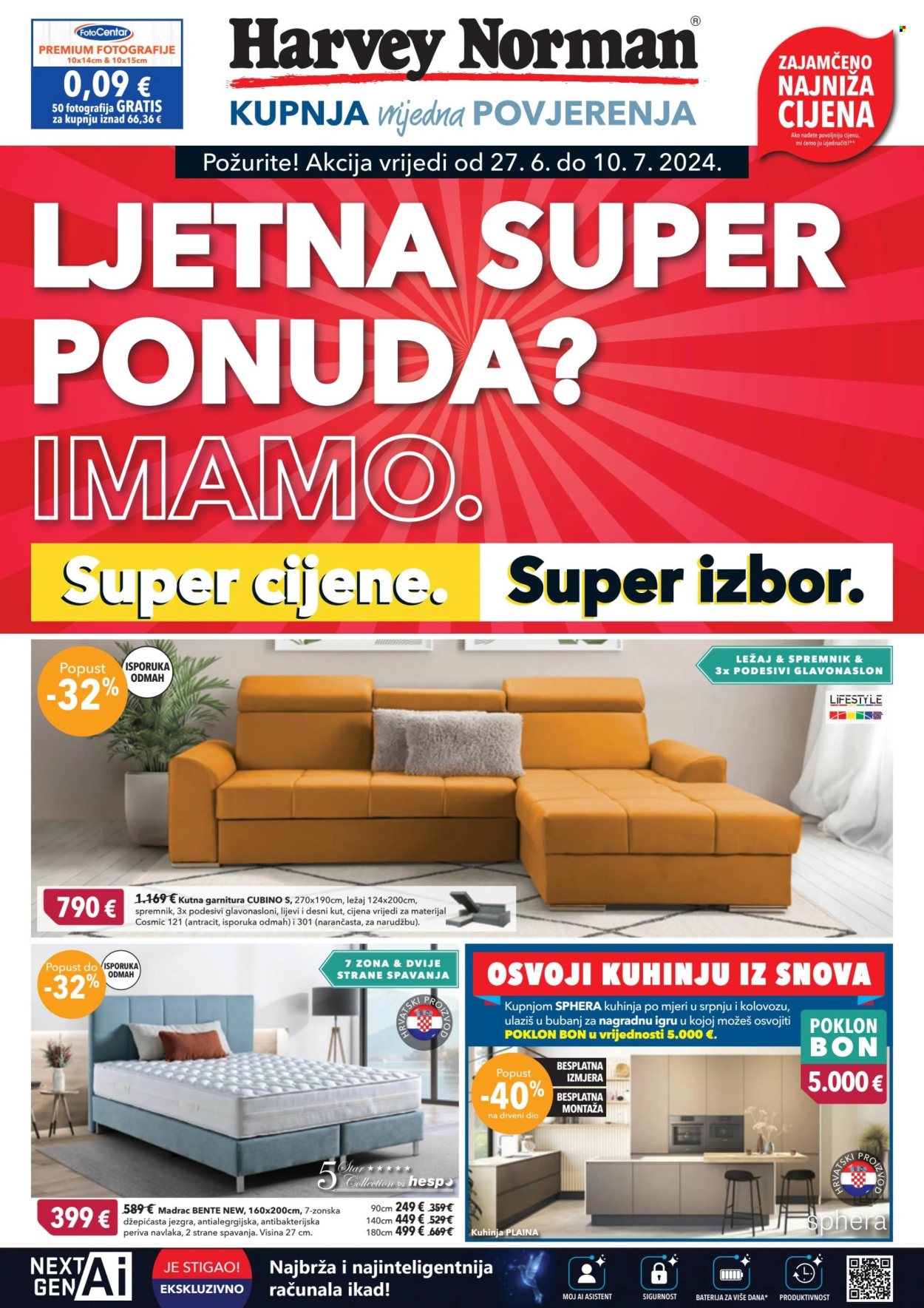 Harvey Norman katalog - 27.06.2024. - 10.07.2024. Stranica 1