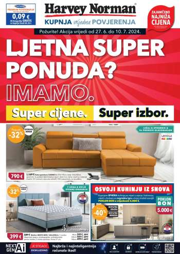 Harvey Norman katalog - 27.06.2024. - 10.07.2024.