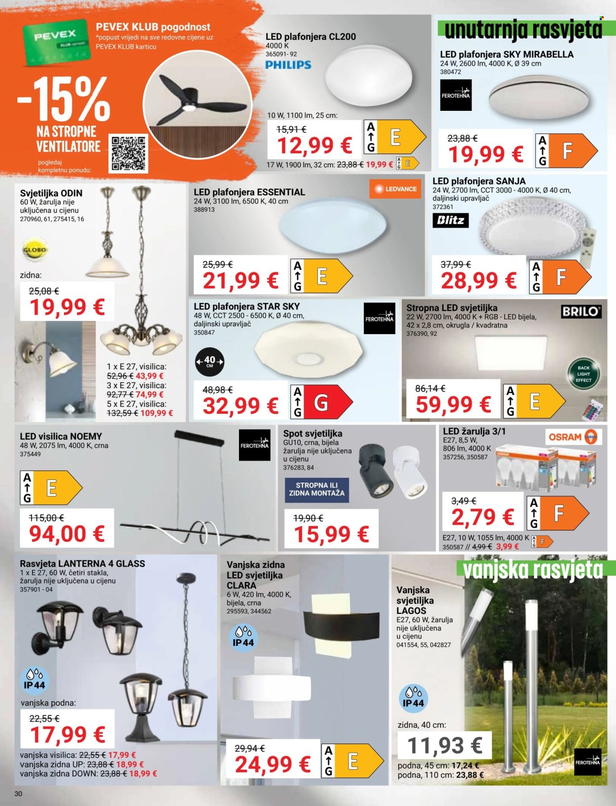 Pevex katalog - 27.06.2024. - 23.07.2024. Stranica 30