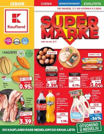Kaufland katalog - 03.07.2024. - 09.07.2024.