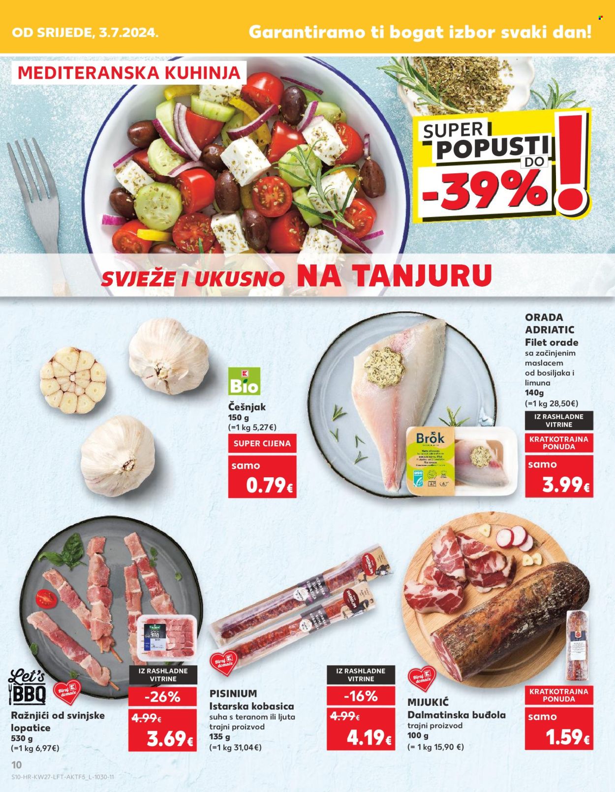 Kaufland katalog - 03.07.2024. - 09.07.2024. Stranica 10