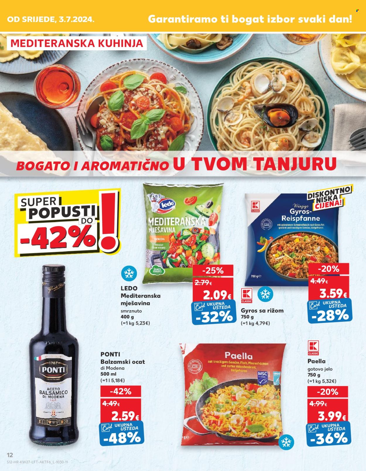 Kaufland katalog - 03.07.2024. - 09.07.2024. Stranica 12