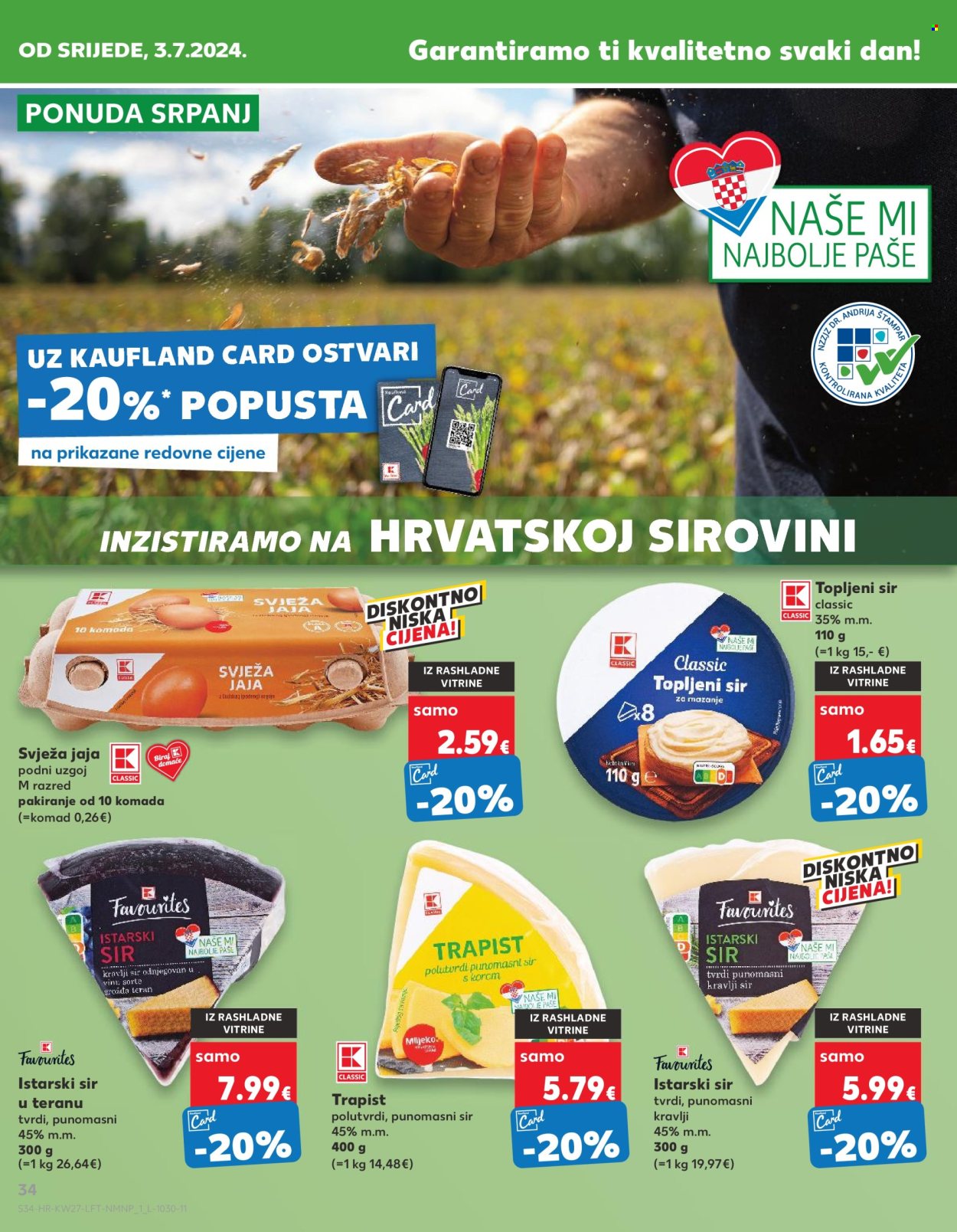 Kaufland katalog - 03.07.2024. - 09.07.2024. Stranica 34